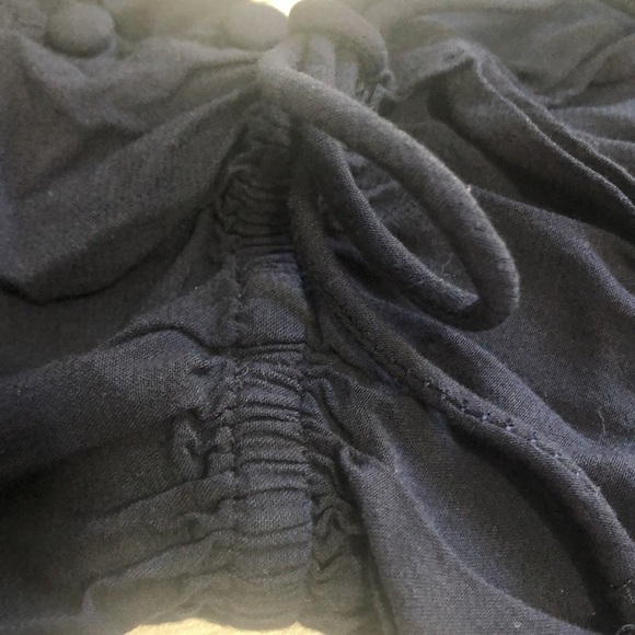 LOFT Off Shoulder Peplum Button Sleeves Top Small - Picture 11 of 12